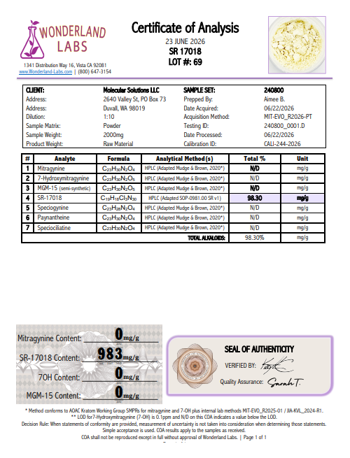 3 gram SR17018