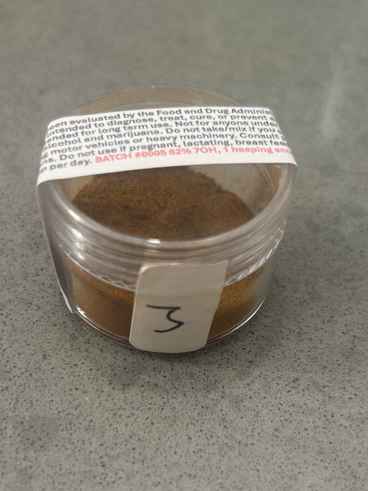 3 grams Full Spectrum 62% 7OH Powder