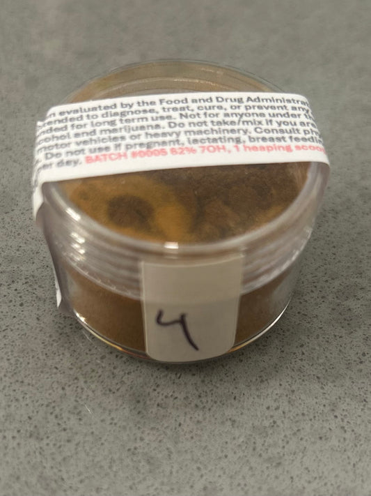 4 grams Full Spectrum 62% 7OH Powder